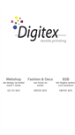 Mobile Screenshot of digitex.be