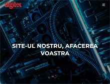 Tablet Screenshot of digitex.ro
